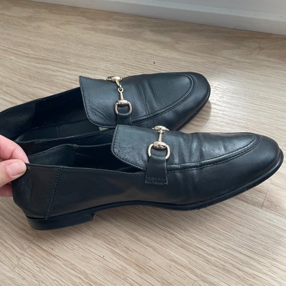 massimo dutti women's classic leather loafers size 37 - Picture 7 of 8